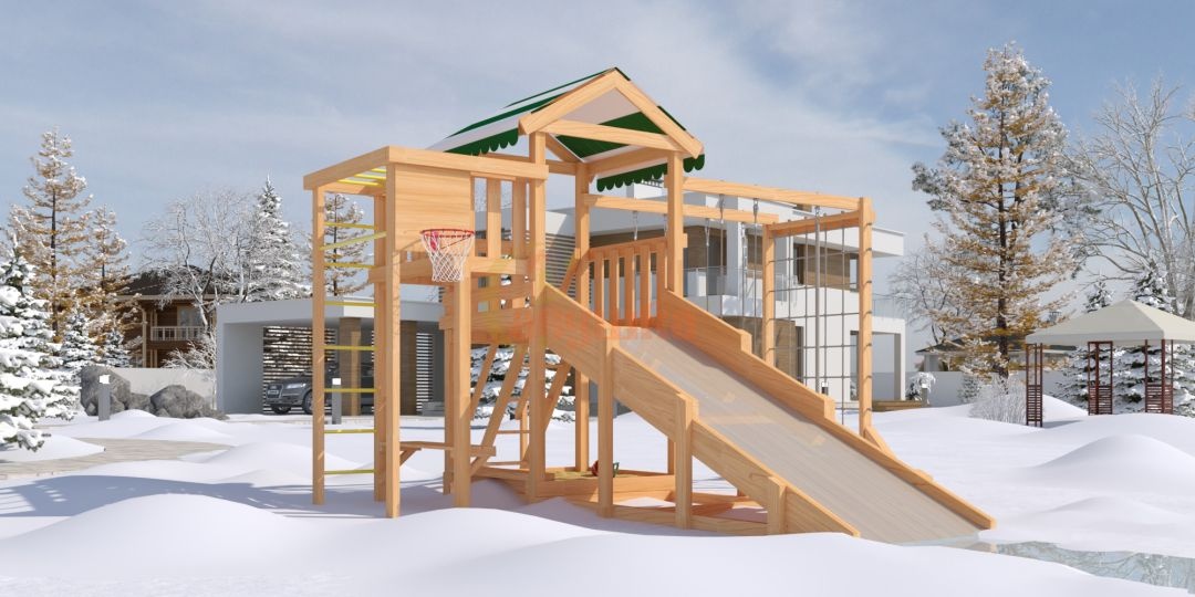 Детская площадка Савушка Мастер 4 - 4 сезона